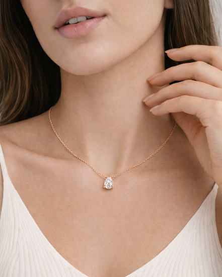 Elvira Drop Necklace