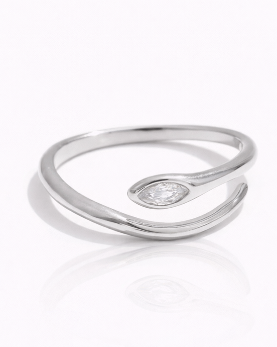 Serpent Éclat Ring