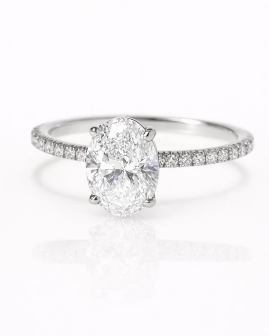 Elysia Oval Engagement Ring