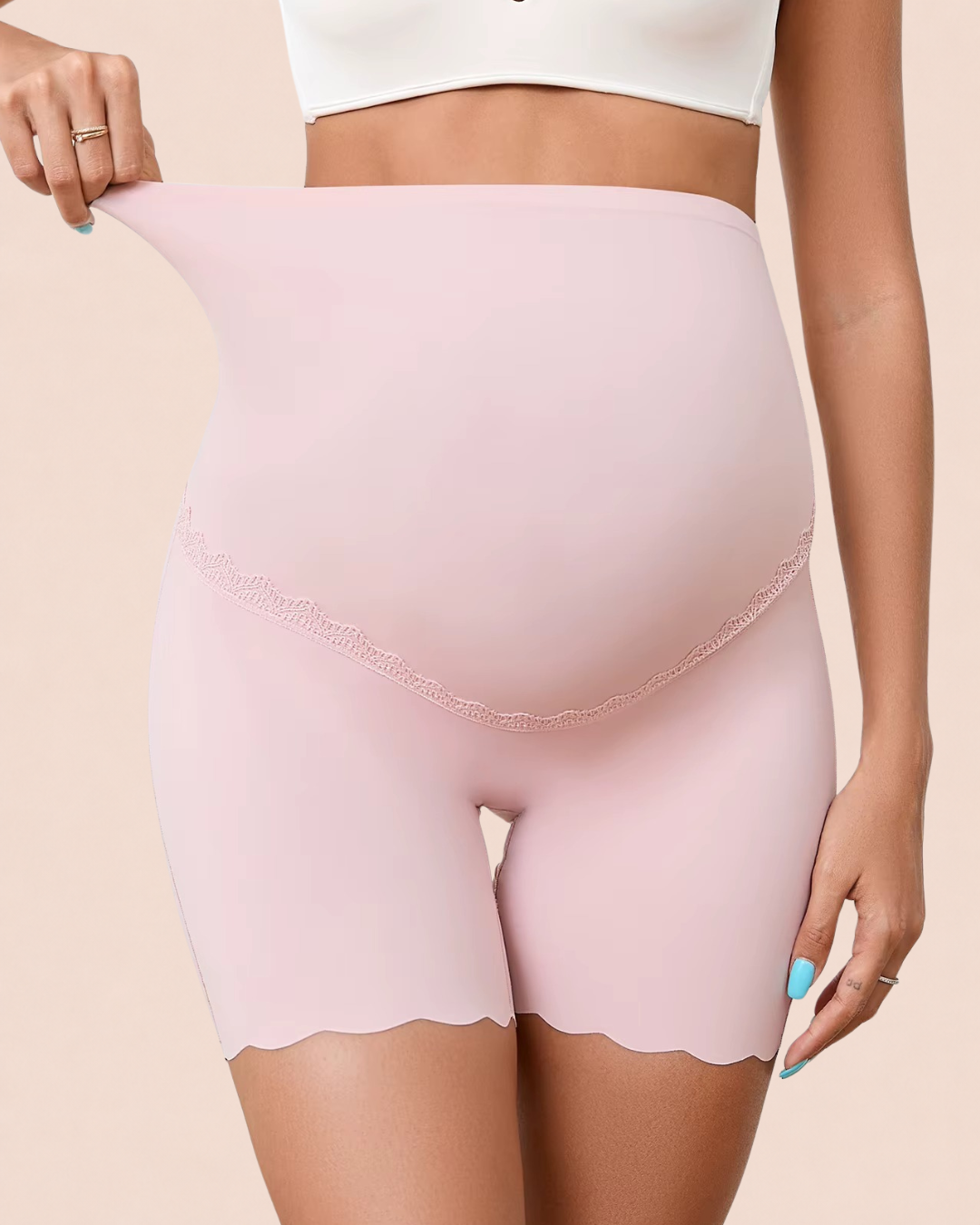 Lumi Mama-  Seamless Support Shorts
