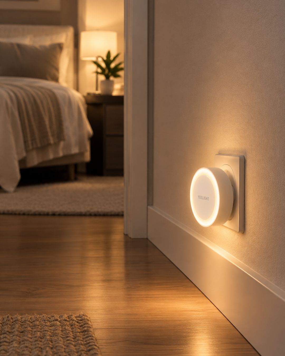 GlowSense™ – Automatisk nattlampa