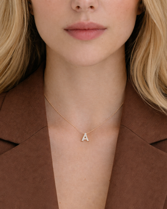 Aurea Letter Necklace